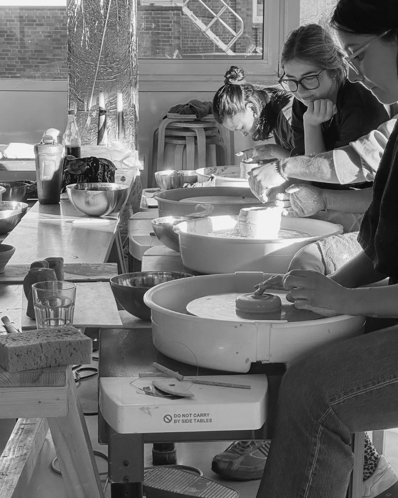 Best way to make pottery? Together!

Bring your best friend or a beloved person and show them your favourite tricks on the wheel or what drives your creativity most while hand building! 

Every first Tuesday of the month, all our Members can bring a 