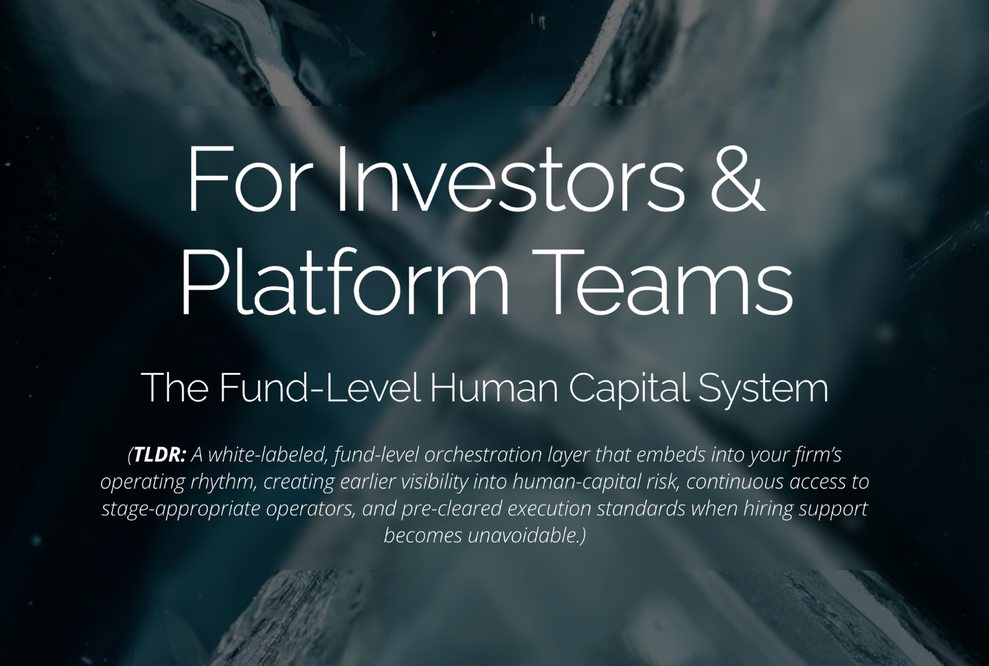 The Most Expensive Line Item in Venture Isn’t on the Cap Table — It’s the Compounding Cost of Human Capital Mistakes