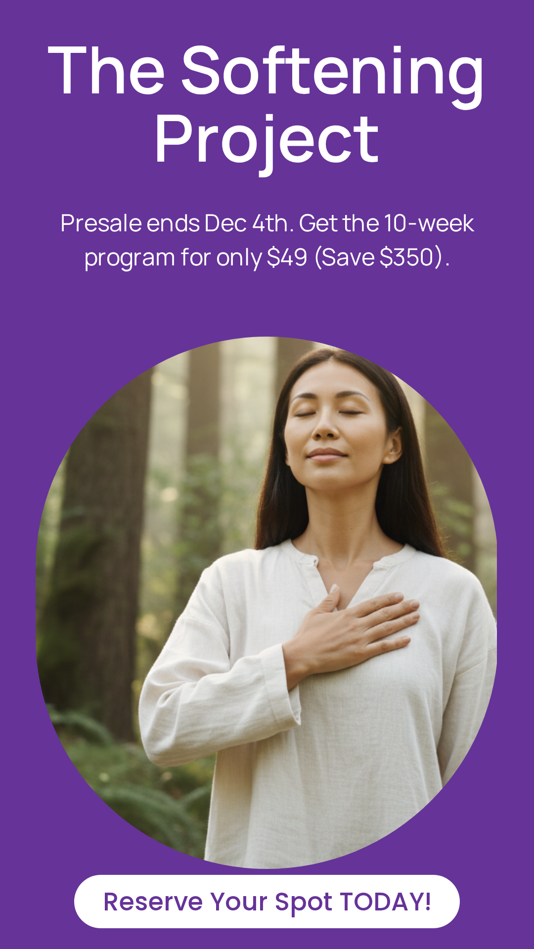 The Softening Project: 10 Week Online Embodiment Course