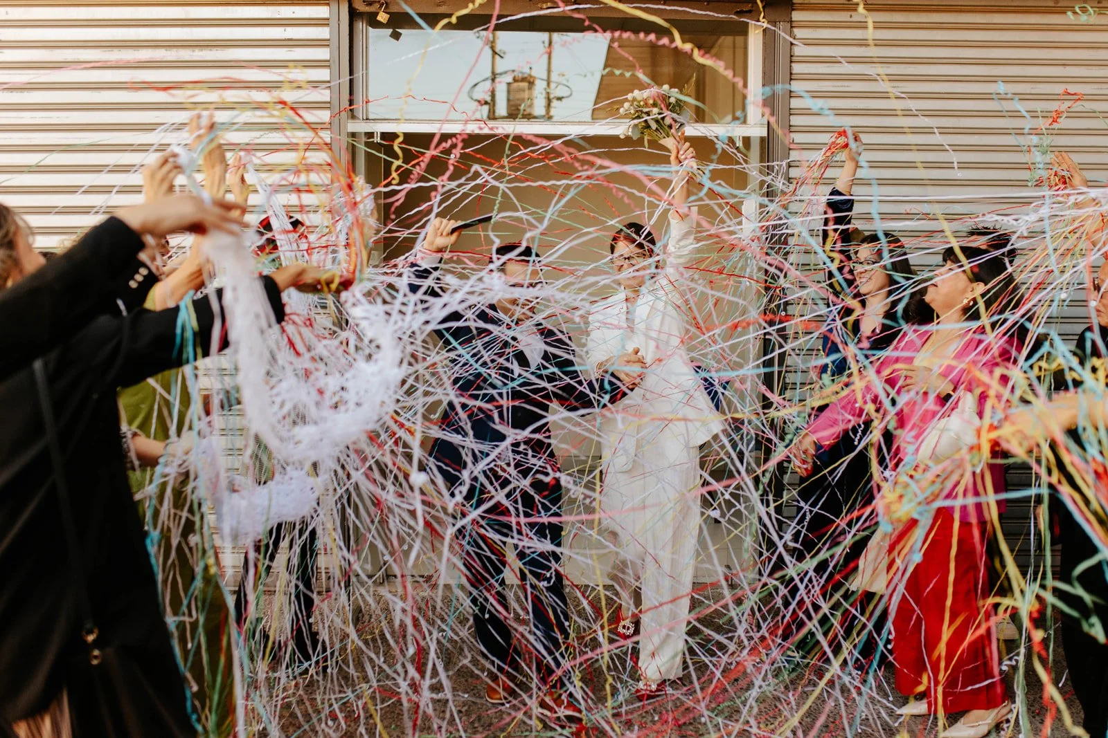 Pareja de novios en matrimonio civil Santiago