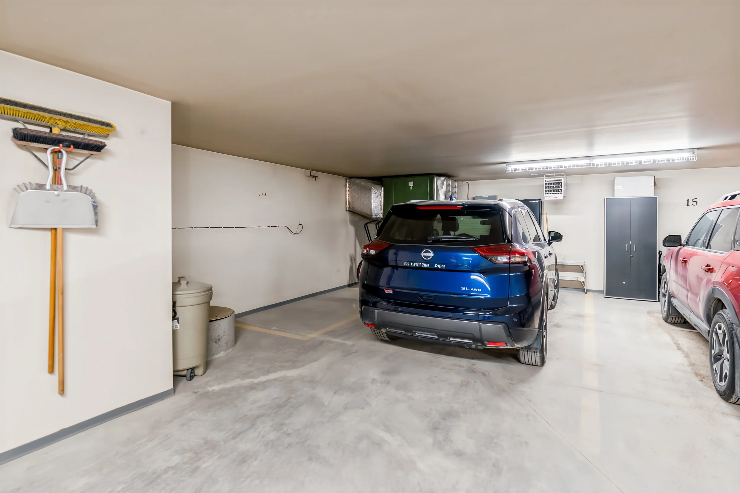 034 Heated underground parking at Chateau Lorette condos.jpg