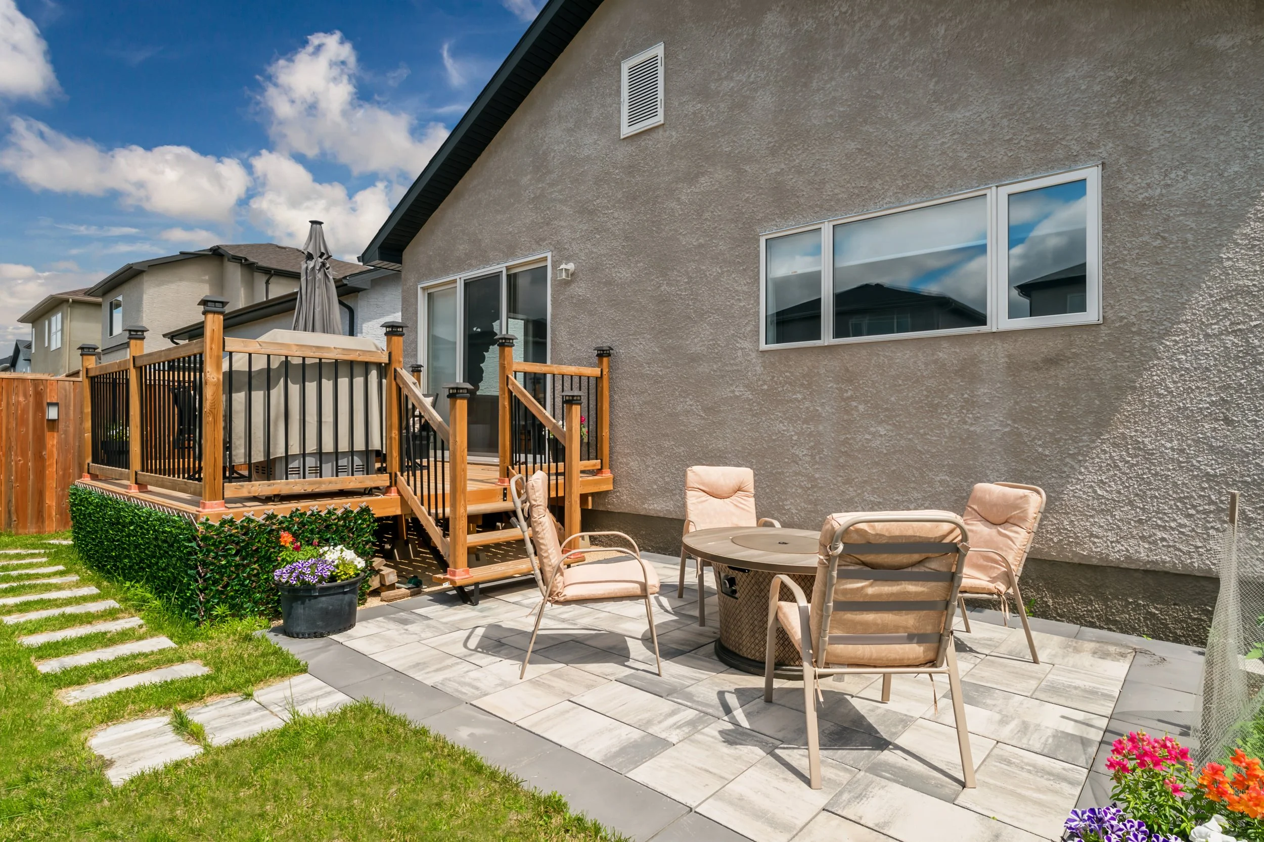 039 Landscaped backyard in Sage Creek Winnipeg.jpg