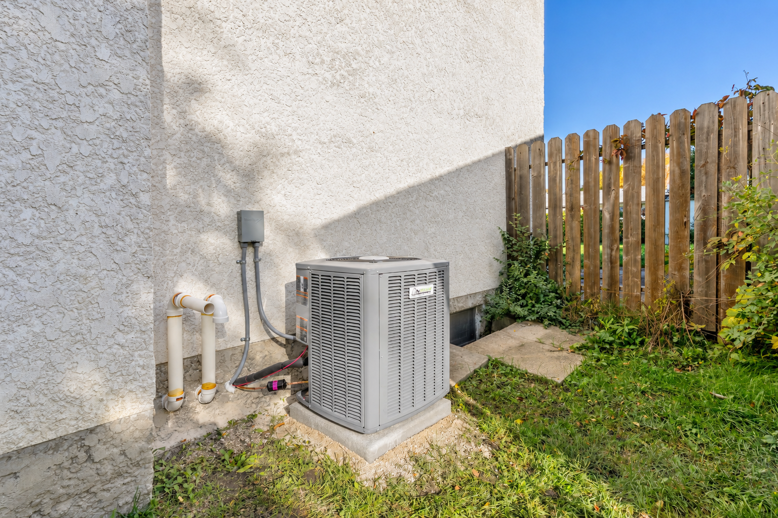 Outdoor Air Conditioner on Stucco Wall-1.png