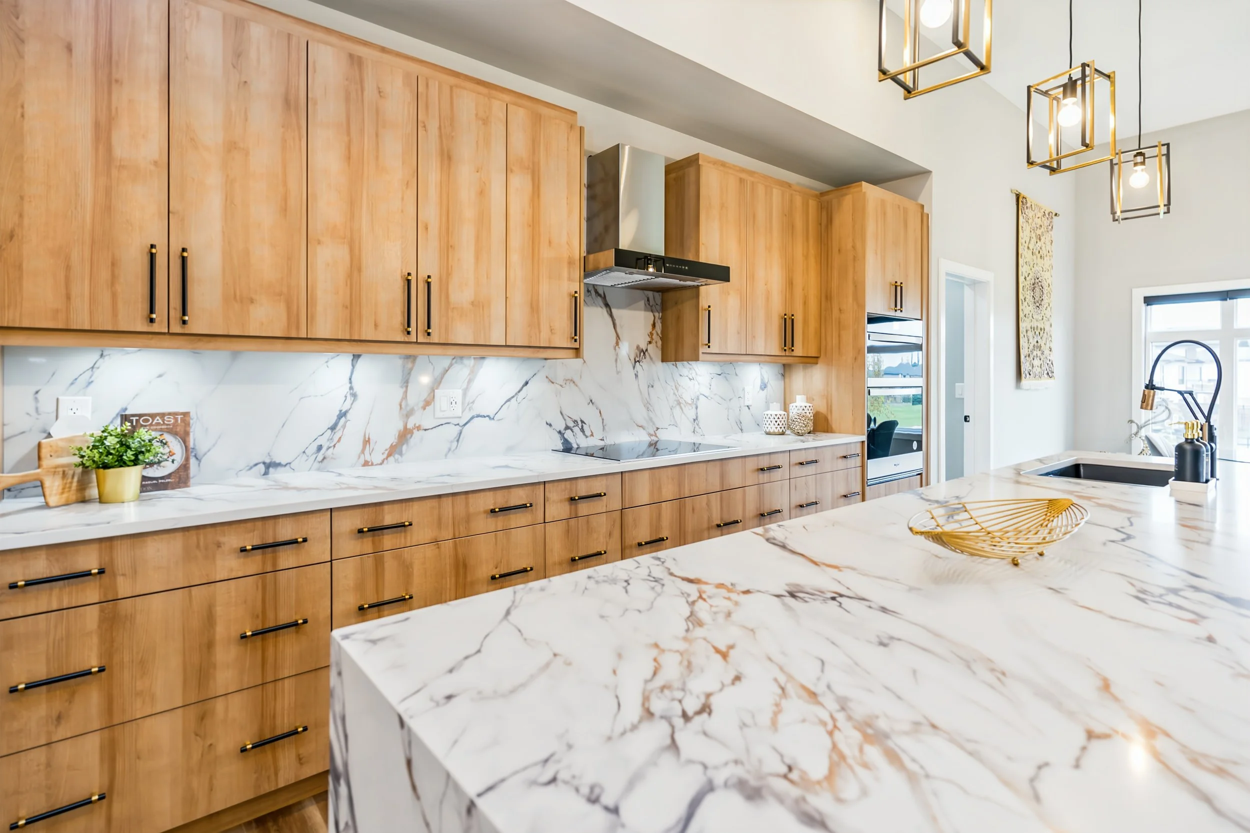 016 Custom kitchen cabinetry with 42-inch upper cabinets..jpg