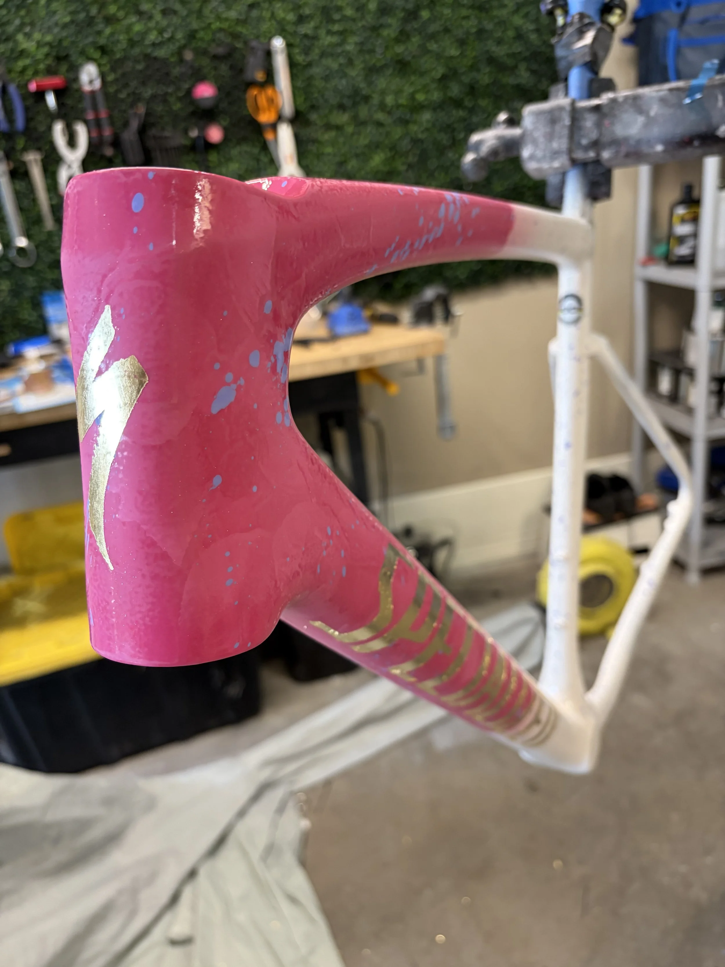 Specialized Tarmac SL7 Carbon Repair Painted