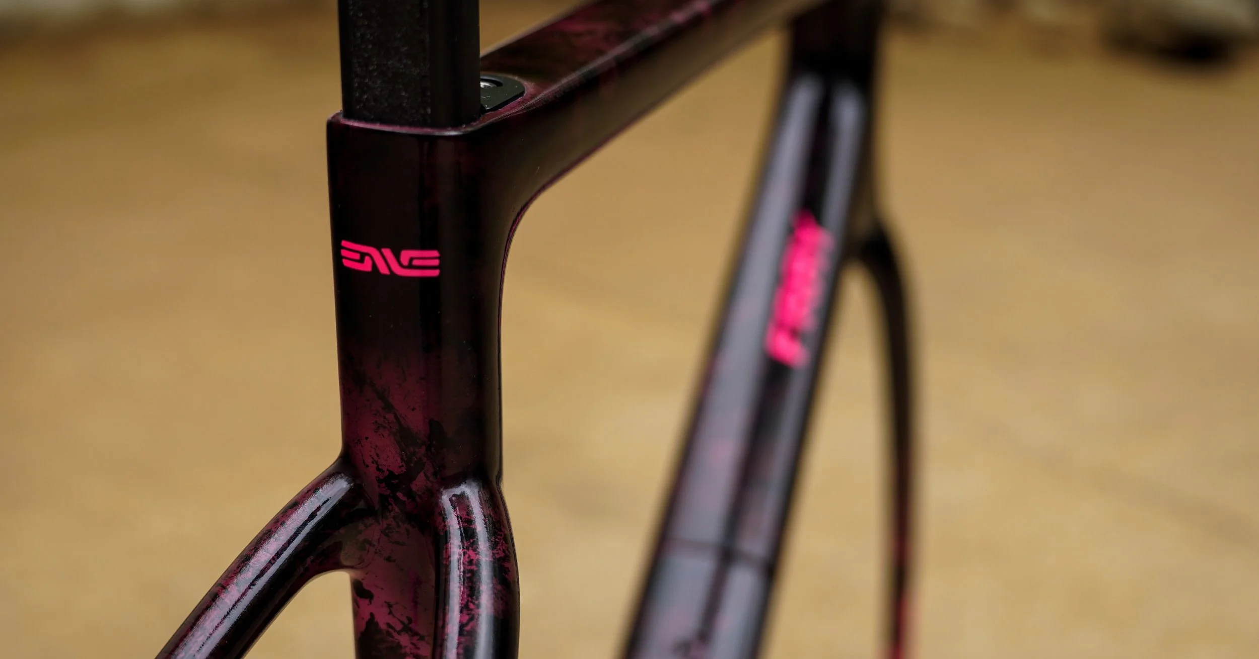 Contrast and bright pops of color are some of our favorite things when it comes to custom painted bicycles.