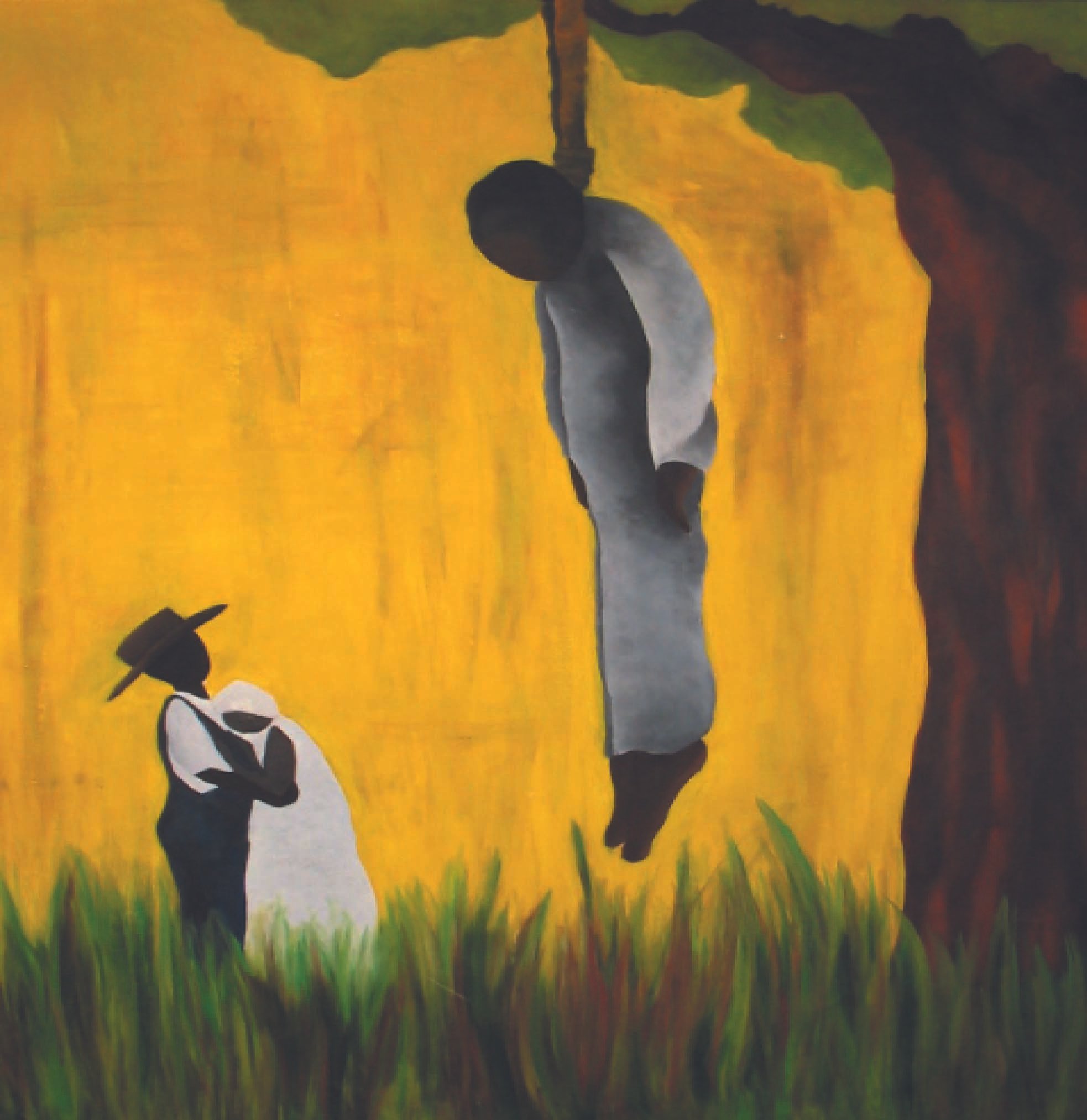 Hanging (Strange Fruit)
Oil on canvas