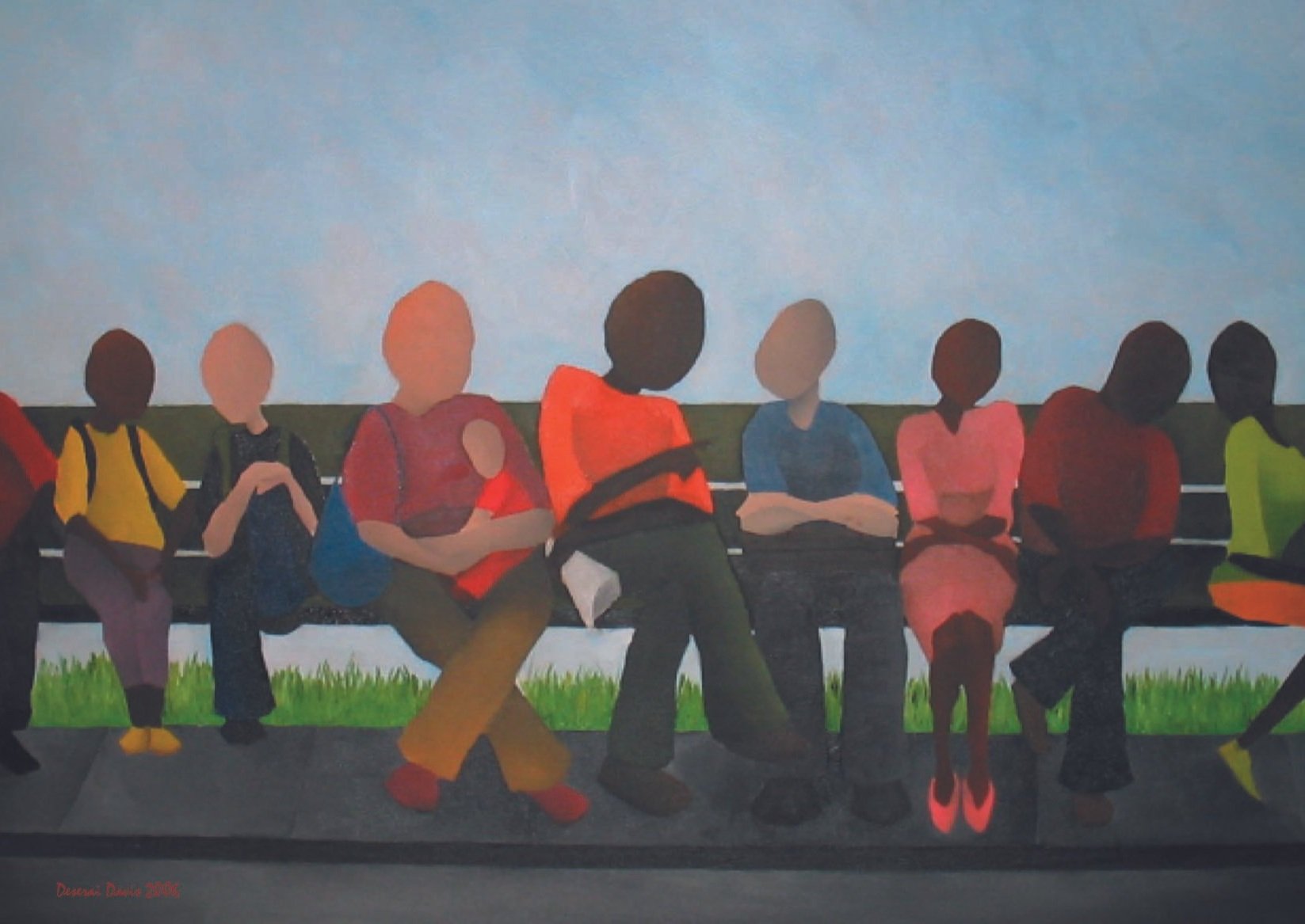 We Are People Together
Oil on canvas