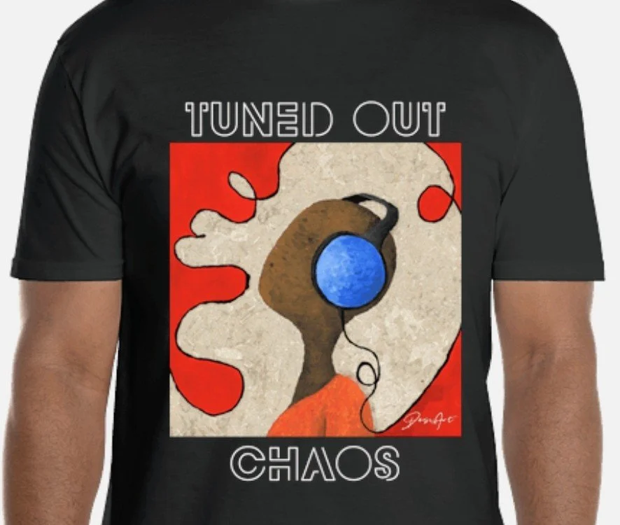 TUNED OUT CHAOS SHIRT (available online soon)