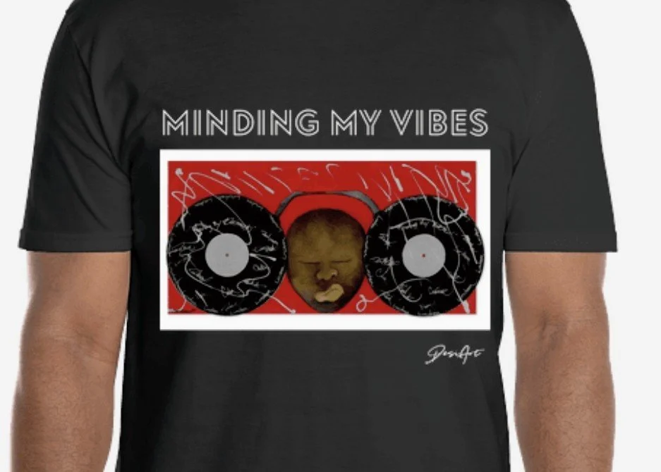 MINDING MY VIBES SHIRT (available online soon)