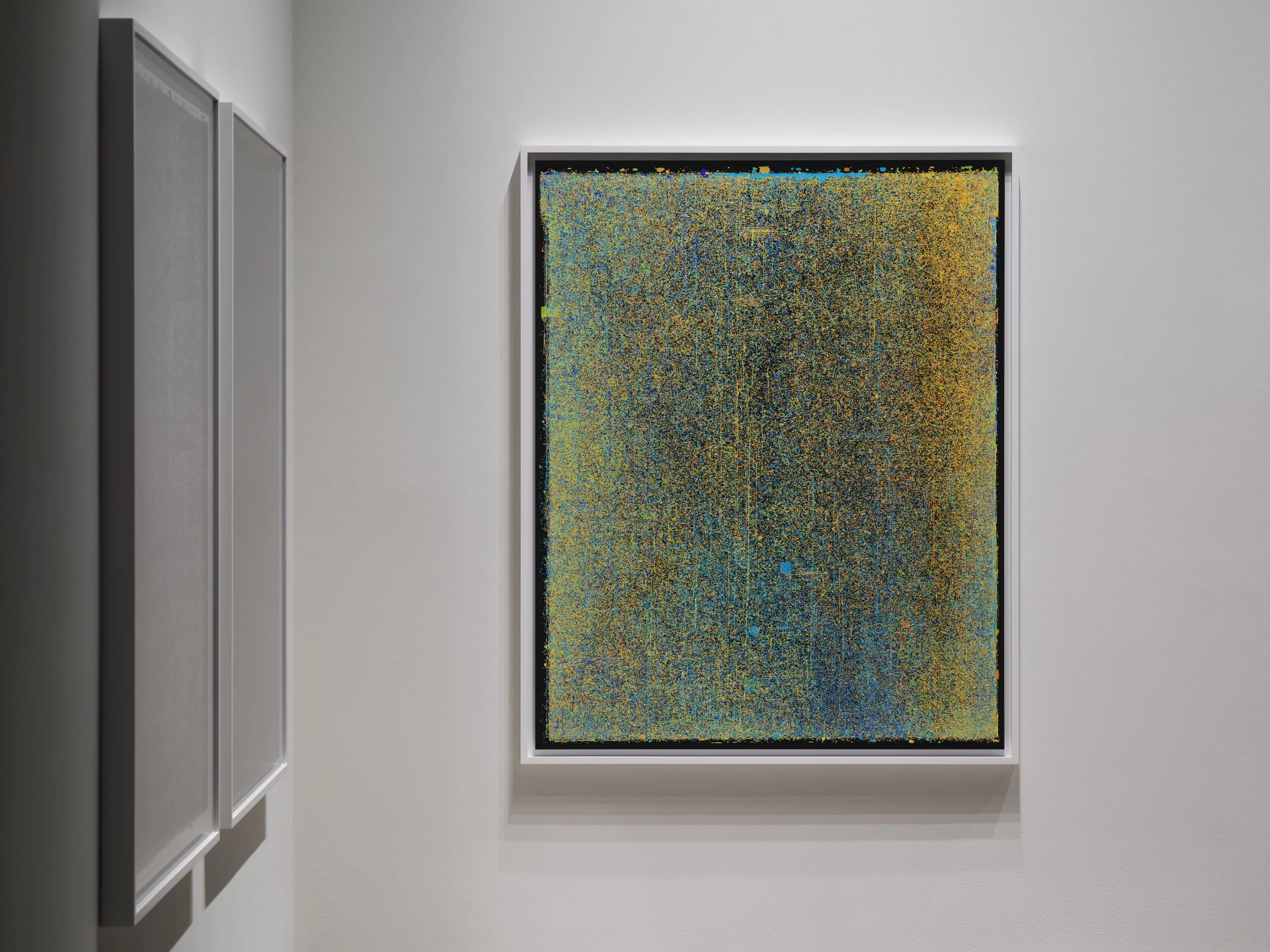 STRATO-, 64 1/2" x 51 3/4" (Framed chromogenic print)