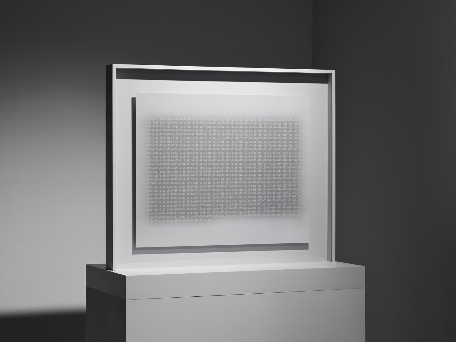 SELENO-, 2015-0507-2345-0508-0509, 2015​, 27 1/2" x 32" x 3 3/16" (Double-sided gelatin silver prints, custom open frame)