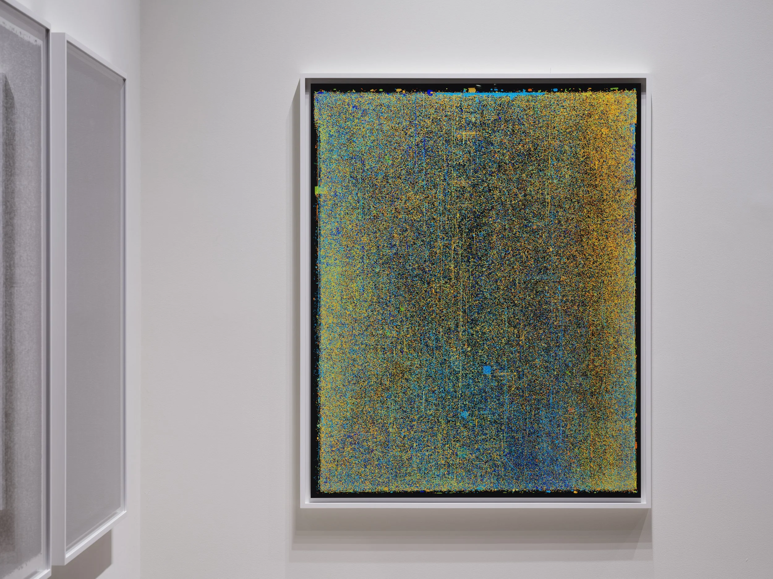STRATO-, 64 1/2" x 51 3/4" (Framed chromogenic print)