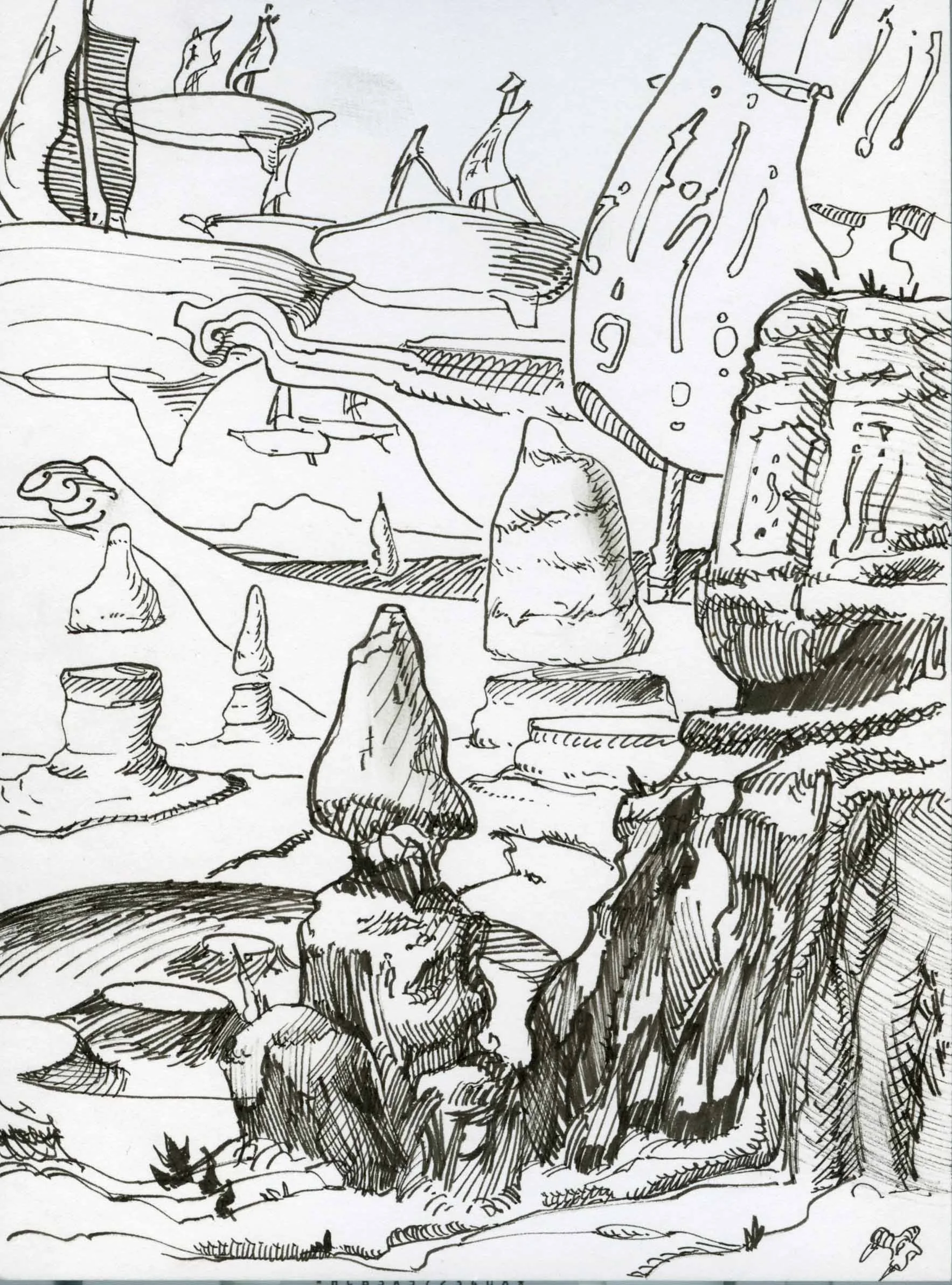 CoSM Art Church Doodle (Available)