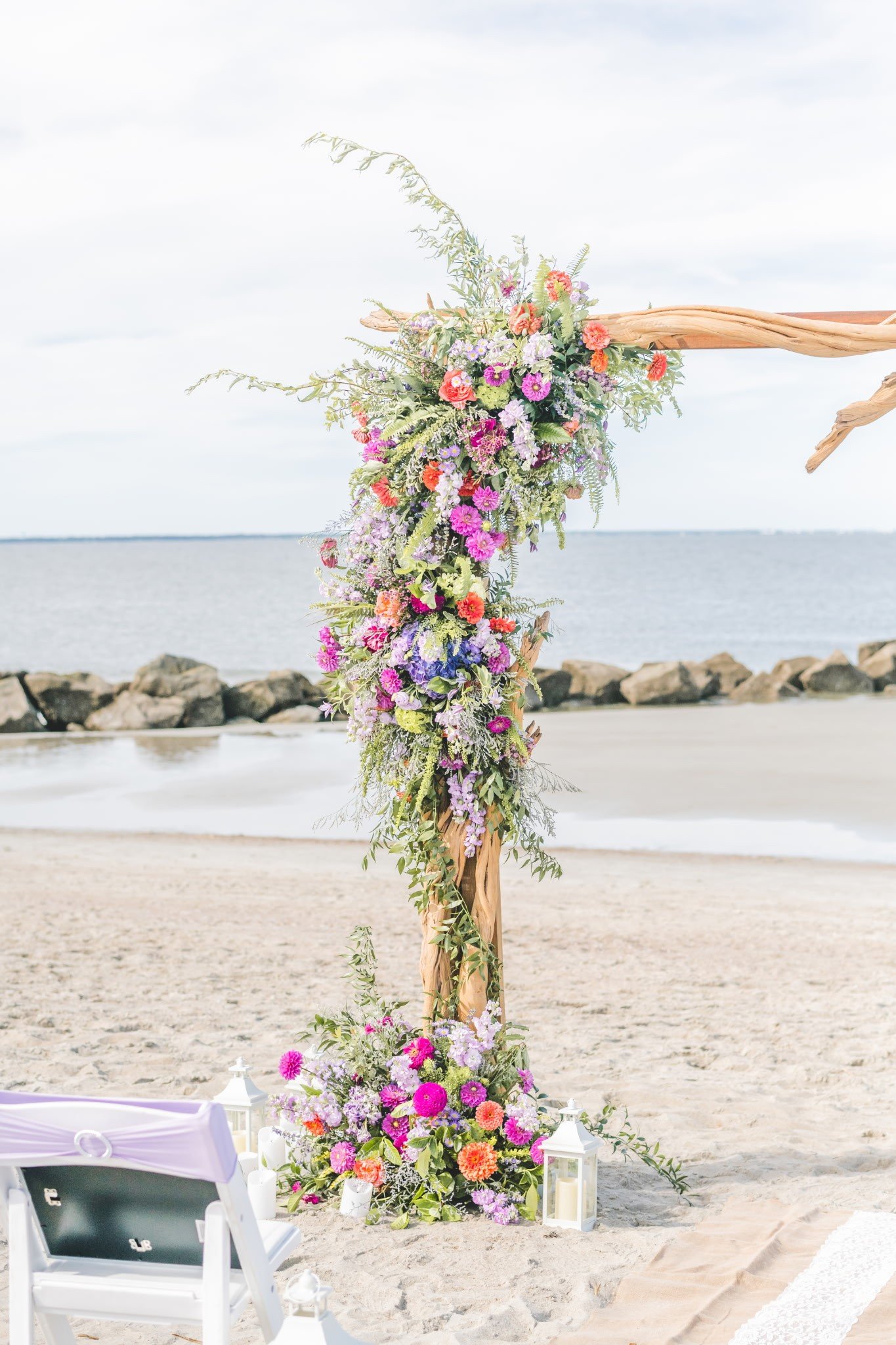 Demarvin & Courtney's Beach Ceremony