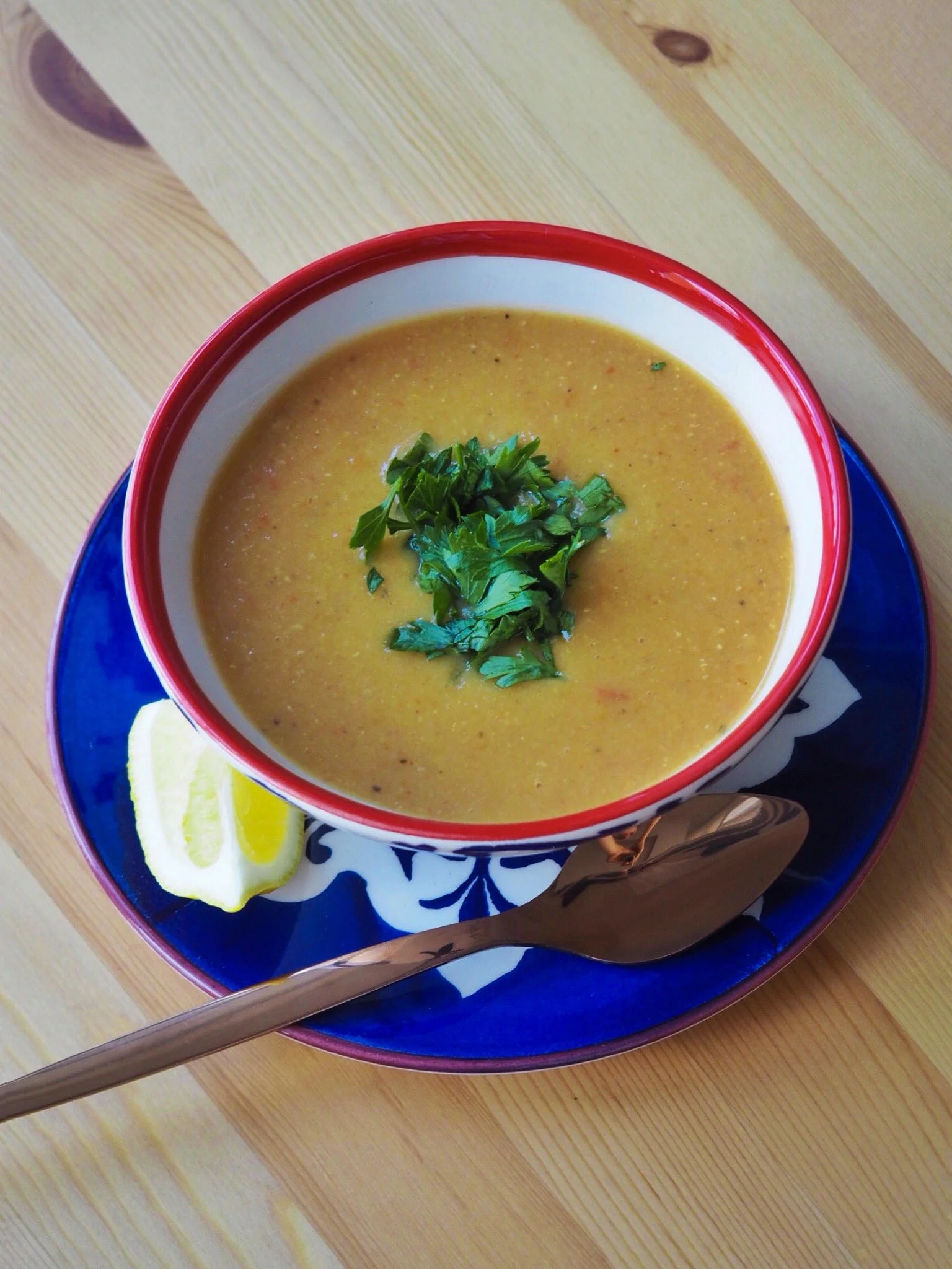 LENTIL SOUP WITHOUT FLOUR