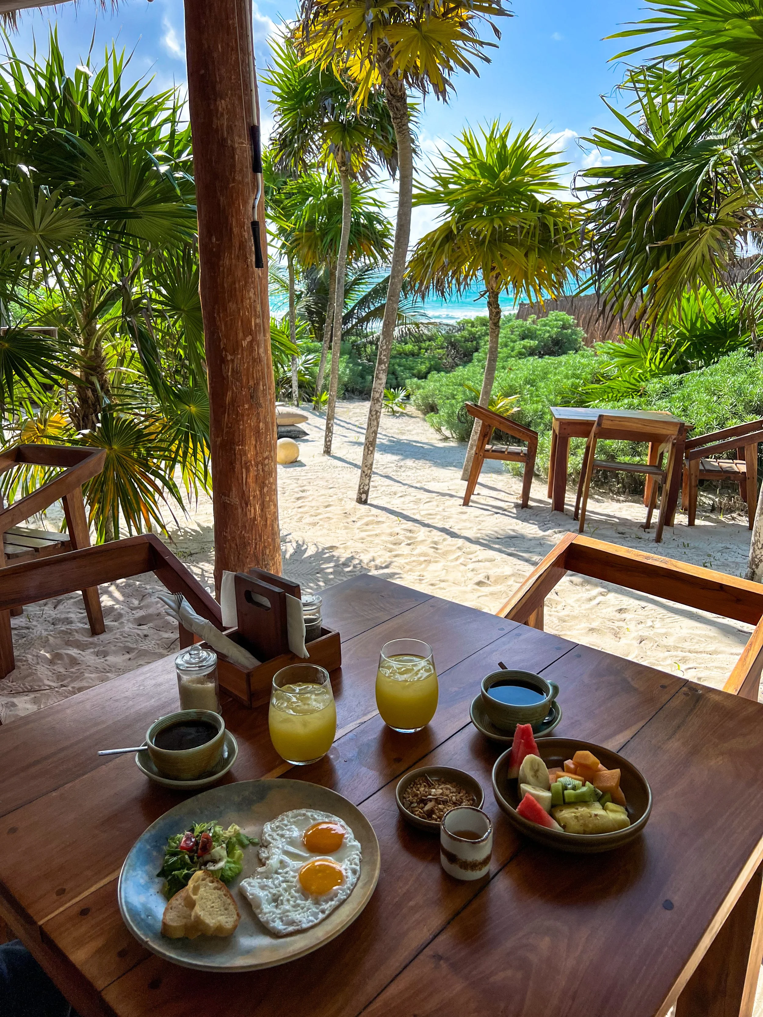 Healthy Living and Buffet Dining on Vacation