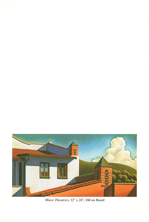 Kenton Nelson Exhibition Invitation: Mendenhall Gallery, 1999