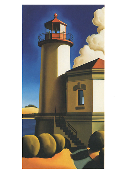 Kenton Nelson Exhibition Invitation: Davidson Galleries, 1998