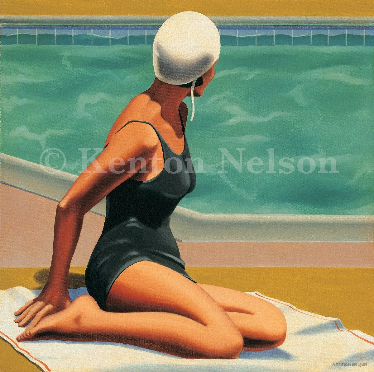 Swim Party #2 Giclee Print