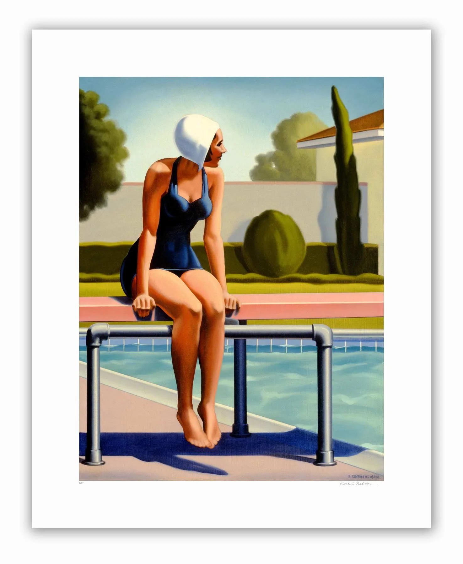 Swim Party #1 Limited Edition Giclee Print — Kenton Nelson Press