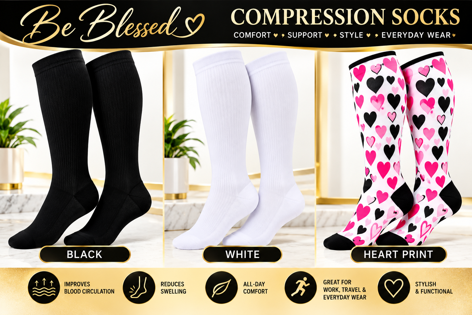 Be Blessed Compression Sock Collection (1).png