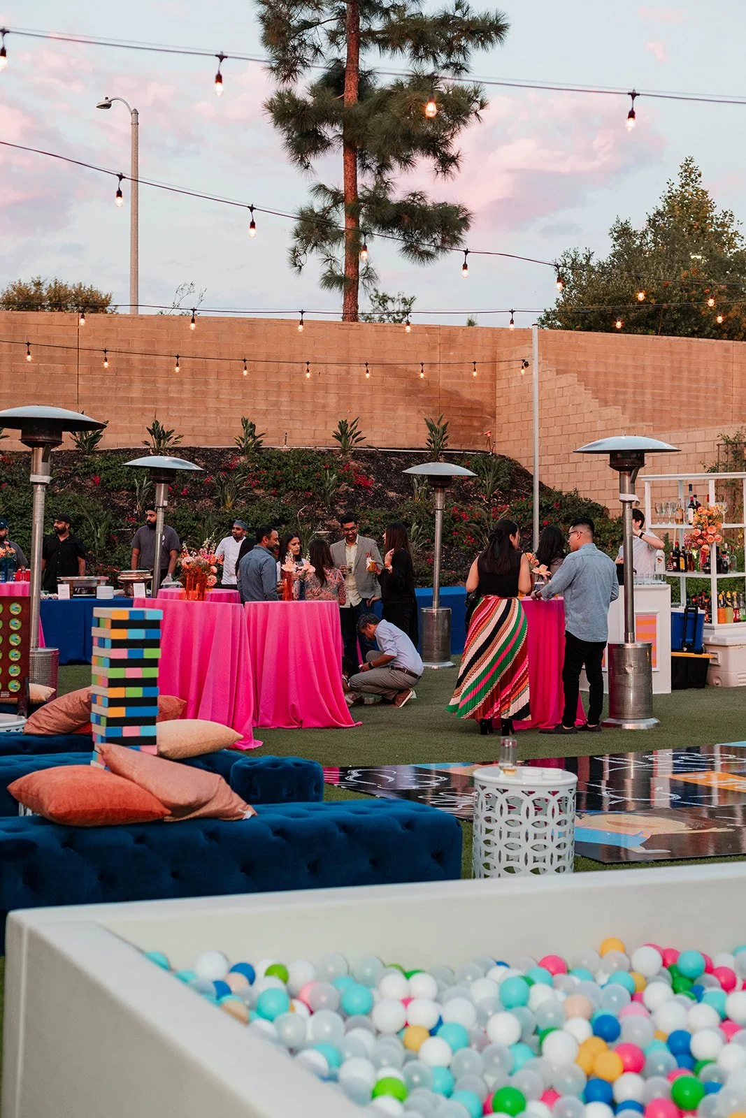 Candid shot of guests interacting  at "Teddy in Trouble" children's book release party in Irvine — Orange County event photographer Tesla Rae Photo