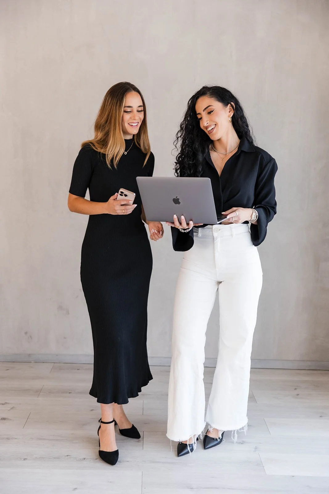 Personal branding photoshoot with creative business owners in Orange County