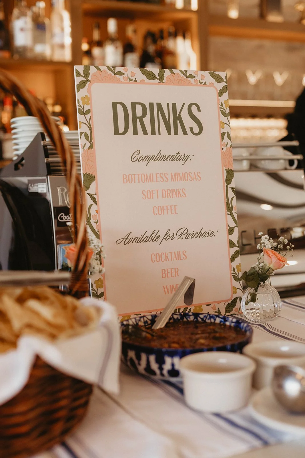 Chic party details at upscale baby shower at Nellie Gail Ranch Clubhouse in Laguna Hills - Orange County event photographer Tesla Rae Photo