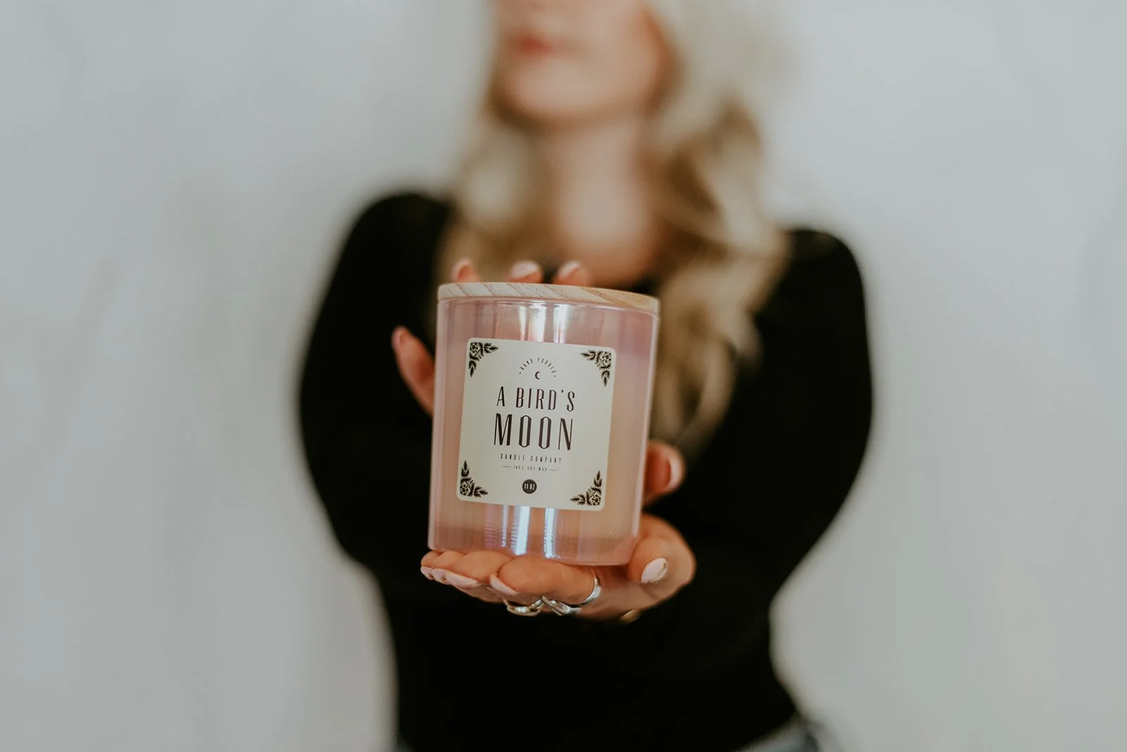 Artisan pouring soy wax for handmade candles during a branding session — Best product photographers in Orange County for makers — Captured by Tesla Rae Photo