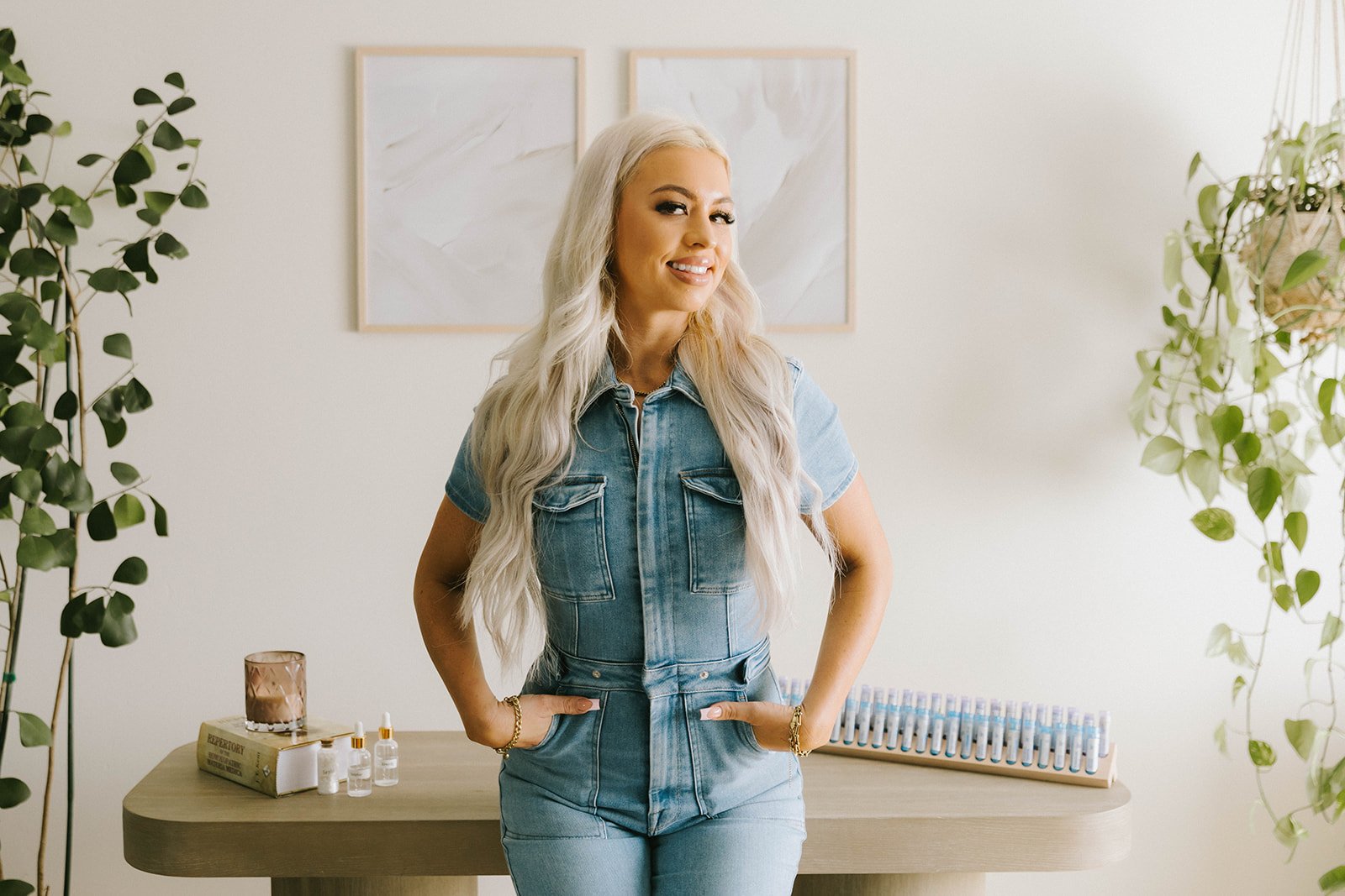 Lifestyle branding portraits for homeopathy business in Huntington Beach, natural light studio — Best brand photographers in Huntington Beach— Captured by Tesla Rae Photo