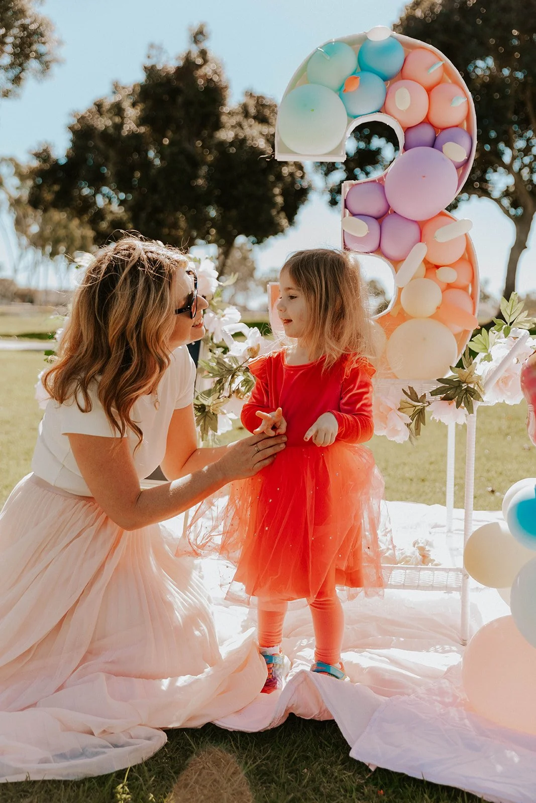 Beautiful decor from a party planner at children's birthday party in Newport Beach — Orange County event photographer Tesla Rae Photo