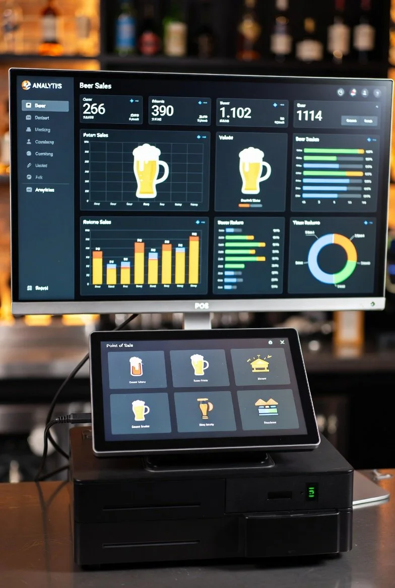 POS (point of sale ) beer Automation AI