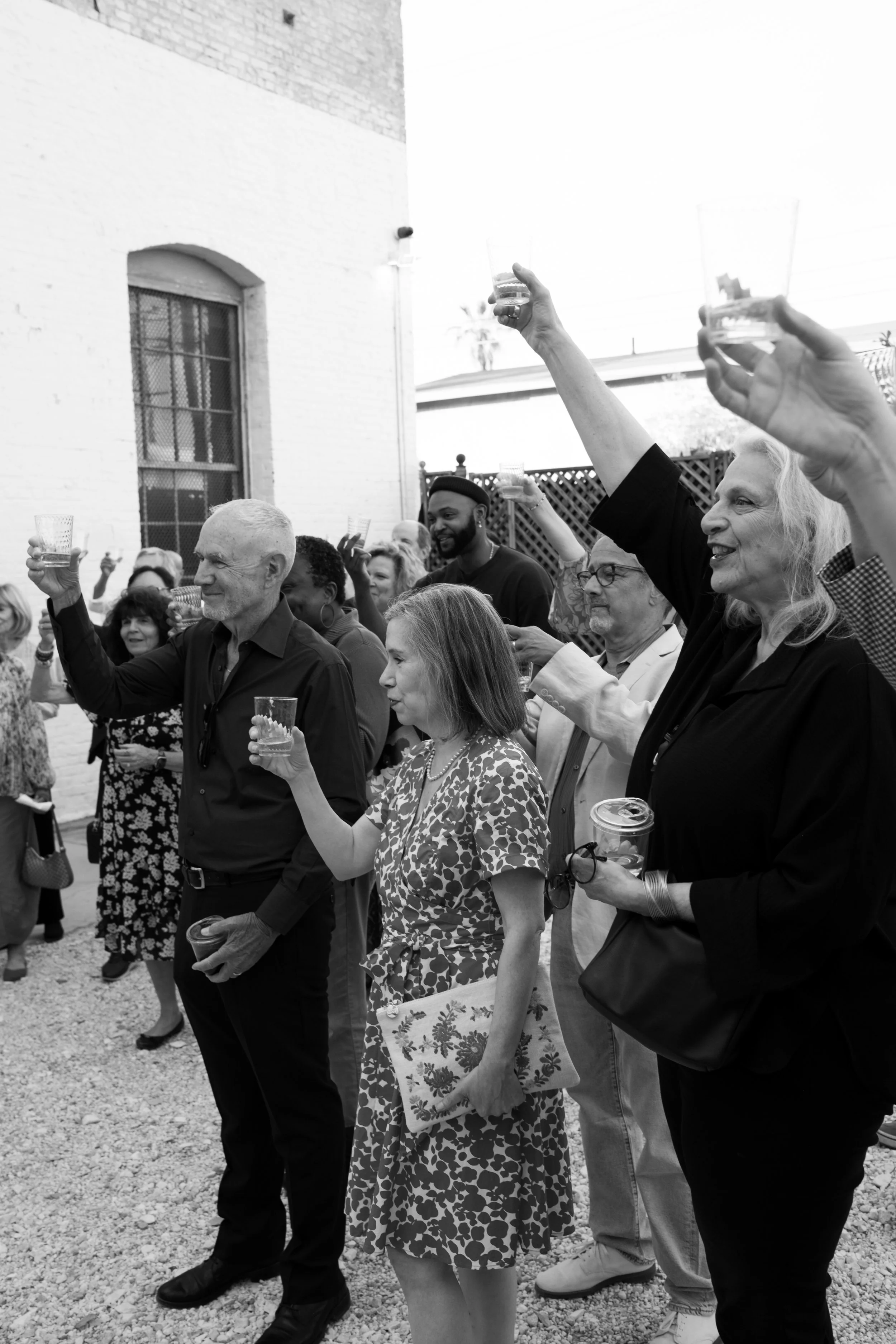 Copy of Guests toasting B&W.jpg