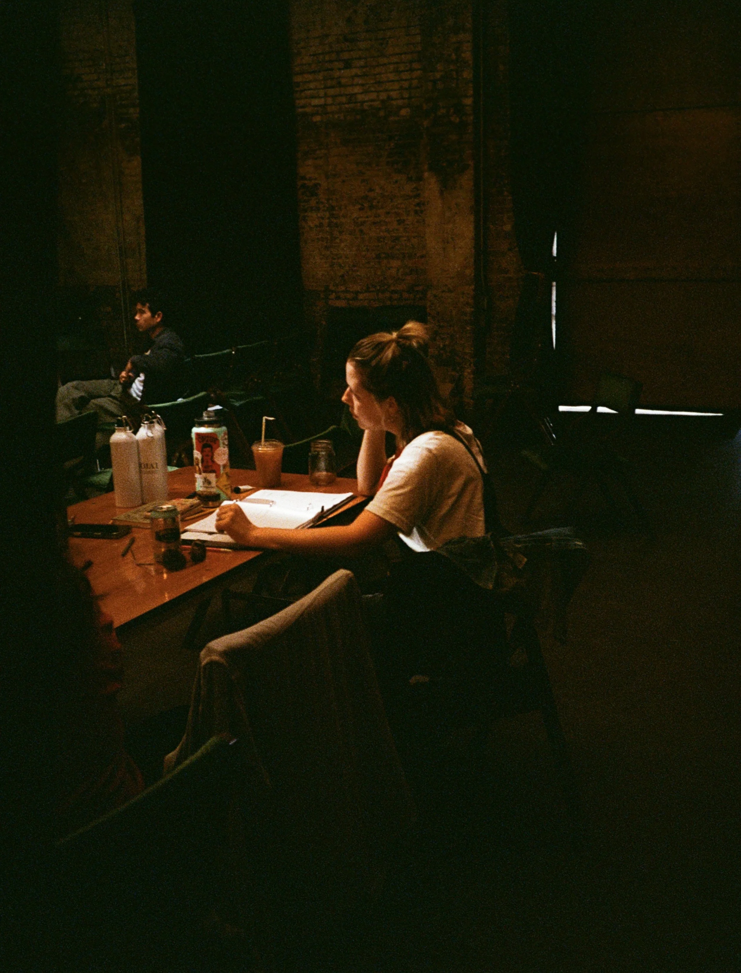Copy of Reagan looking at rehearsal artsy photo.jpg