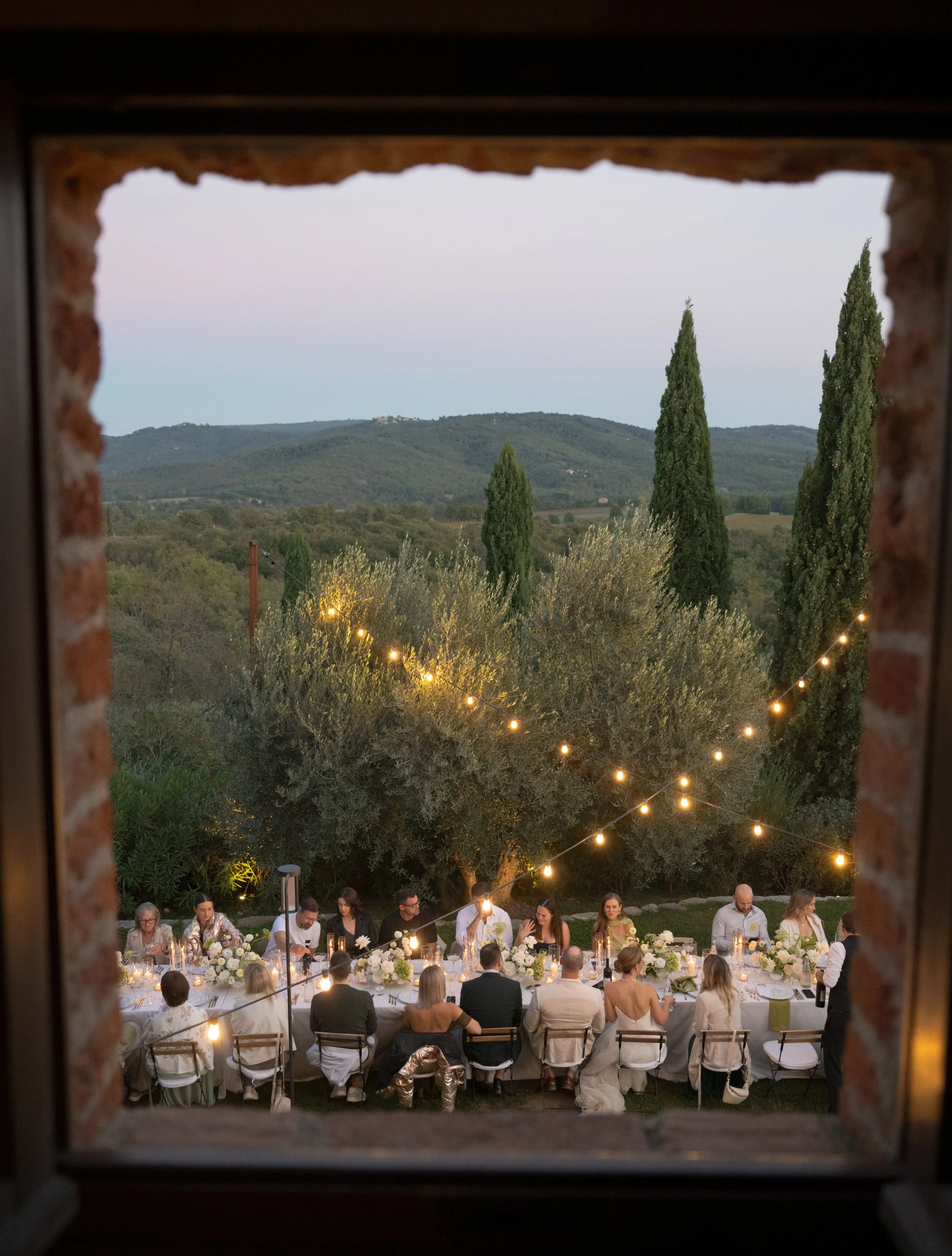 Tuscany wedding videographer