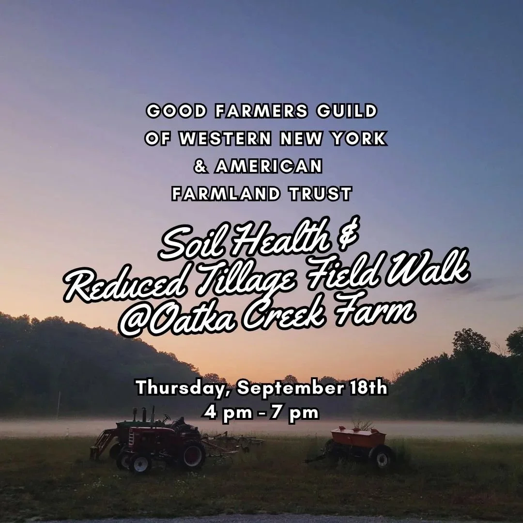 Soil Health & Reduced Tillage Field Walk @ Oatka Creek Farm