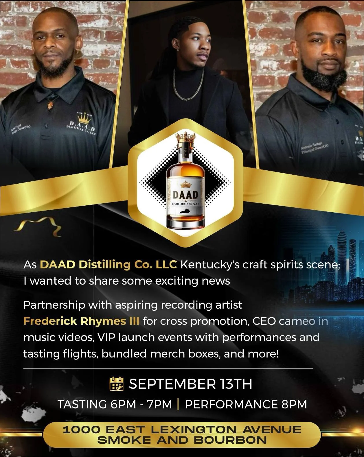 DAAD Distilling Presents: Frederick Rhymes lll