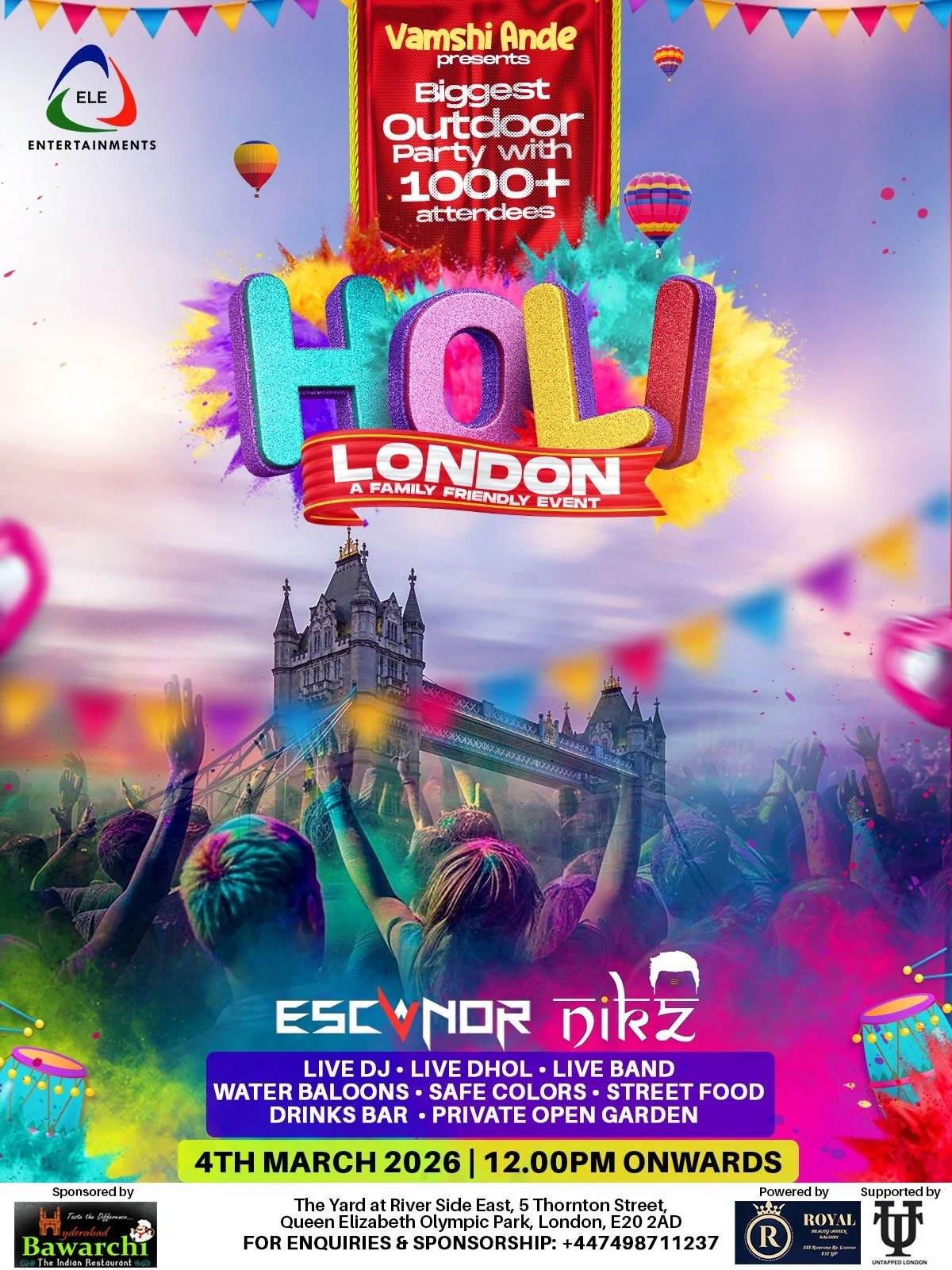 Holi Celebration London