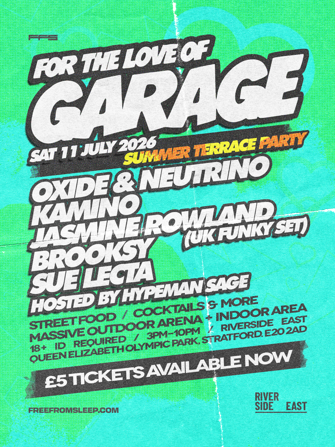 For The Love Of Garage - Summer Terrace Party