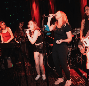 CONCRETE ROSES at Banc Cafe