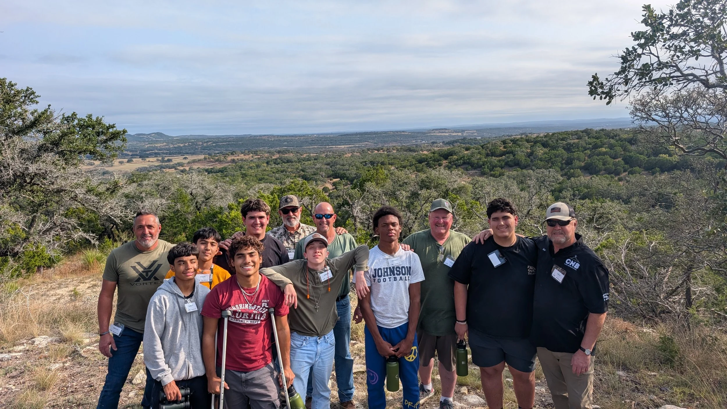 Boys Youth Hunt 2025 - Mountaintop Prayer!