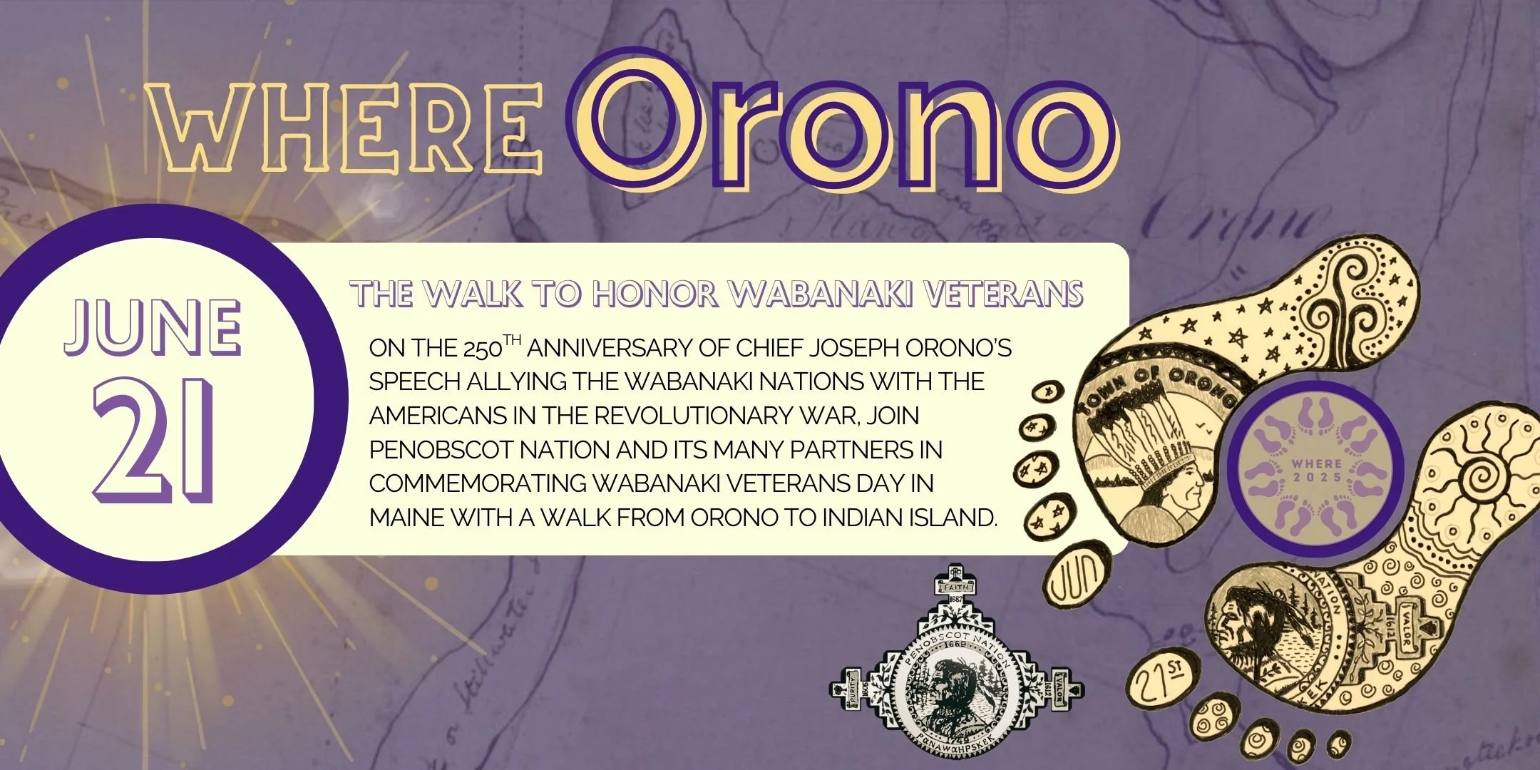 The Walk to Honor Wabanaki Veterans