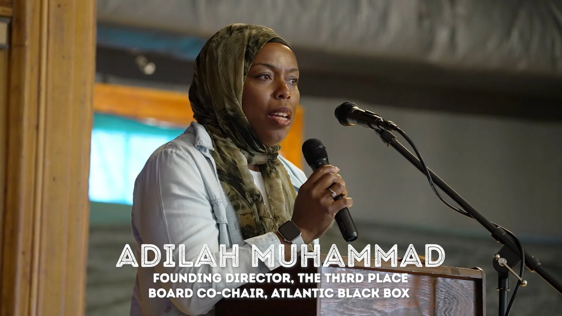 Adilah Muhammad’s Opening Remarks at Mači-pikʷátohsək: A Wayfinding Walk