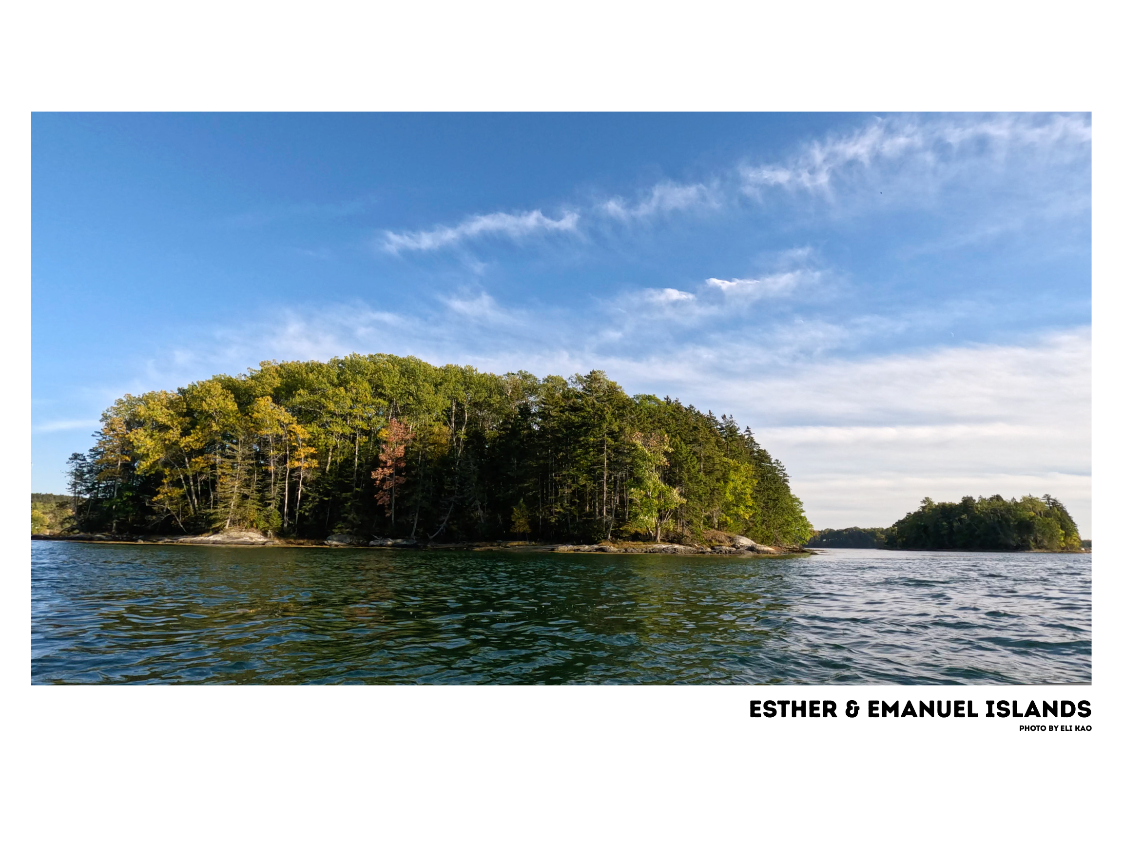The wewətanakok - Esther &amp; Emanuel Islands