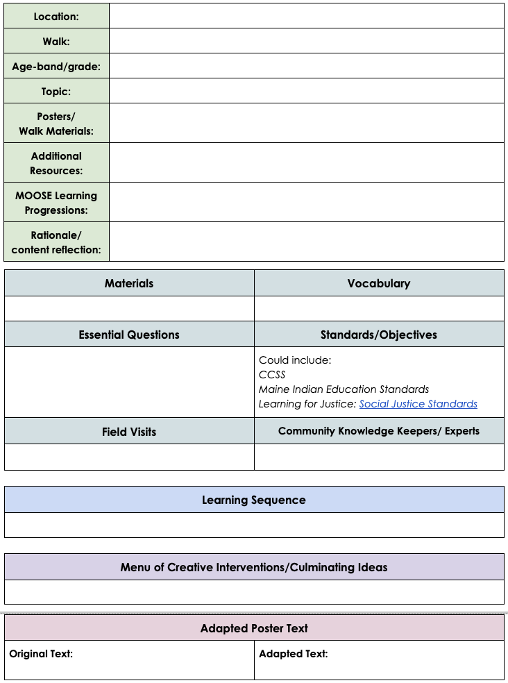 Poster Lesson Plan