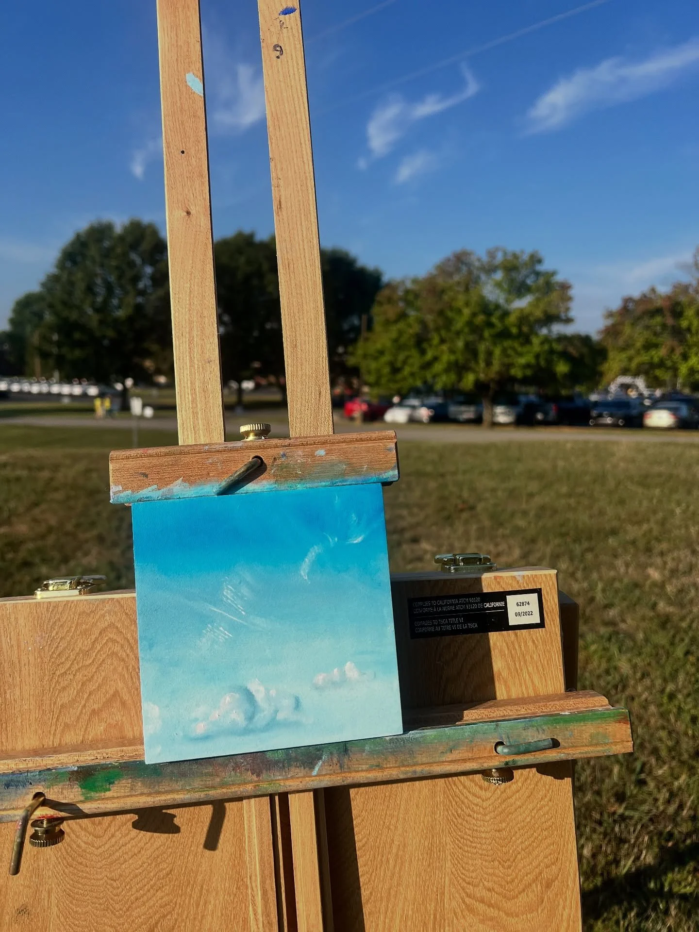 A month of clouds, a month of reminders to look up, to notice, to let go. 🌤️✨ I still have a few more days to dedicate to this practice before I take the show on the road and share what I learned at @madefornashville in November