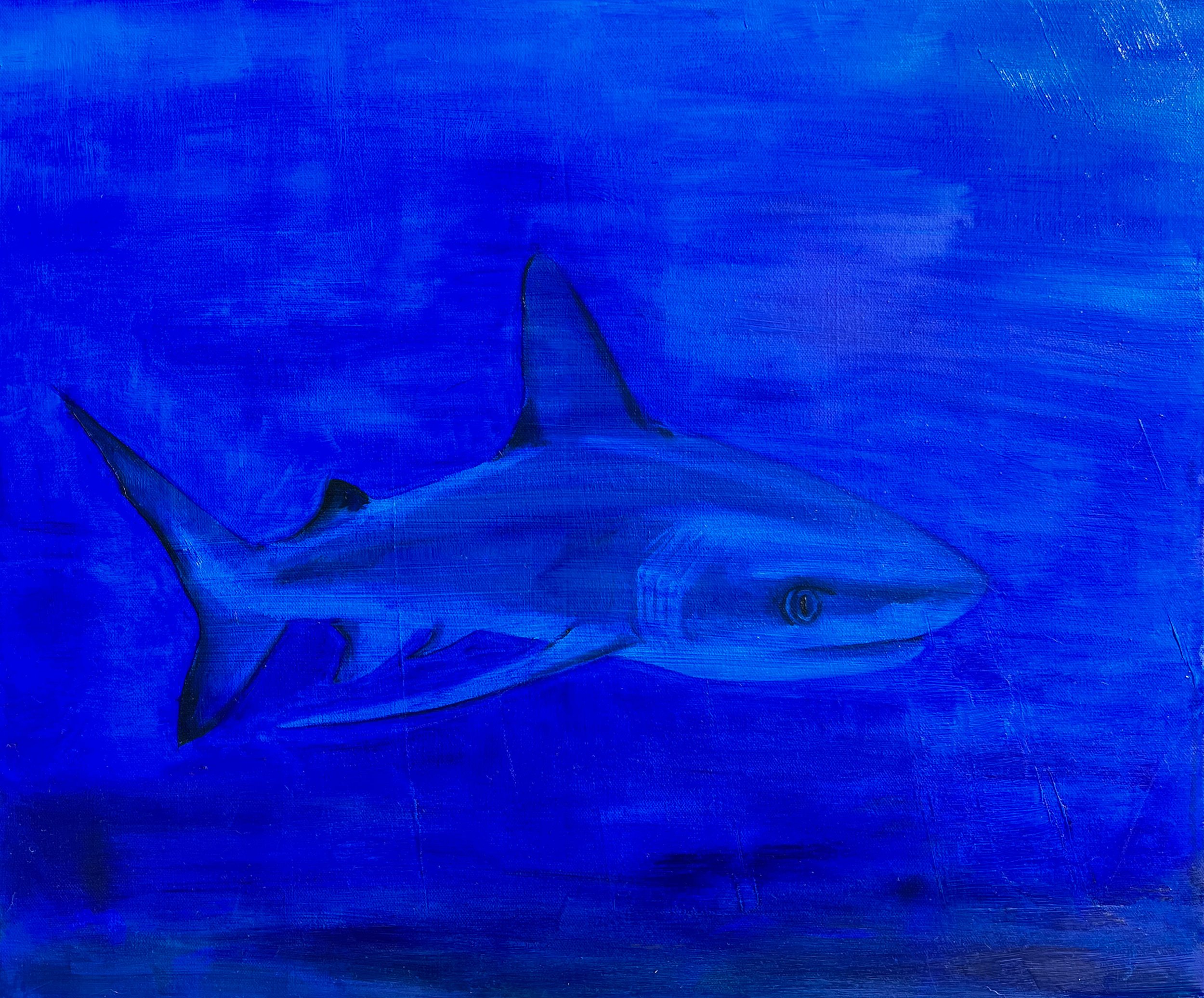 In the Blue Deep | 2026|  Oil on Canvas | 20"x24"