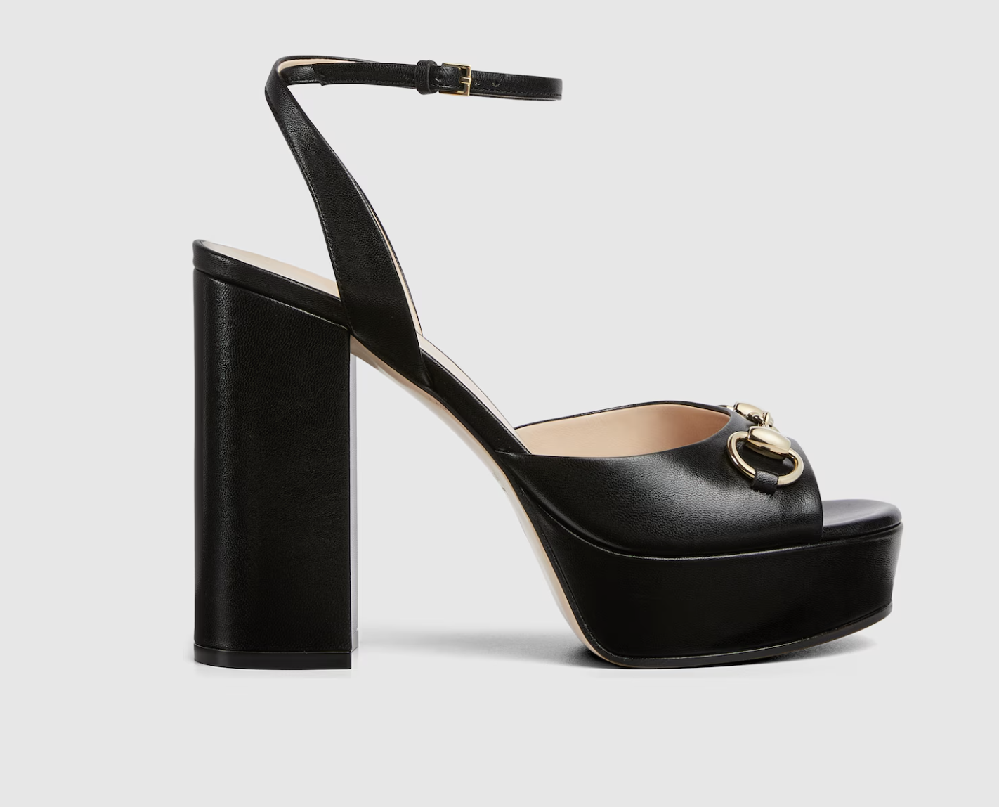 Gucci Horsebit Sandal:

An elegant warm-weather sandal that adds instant polish to simple summer outfits without feeling overly formal. The classic horsebit detail gives the shoe a refined feel that works with dresses, linen, denim, and relaxed tailo
