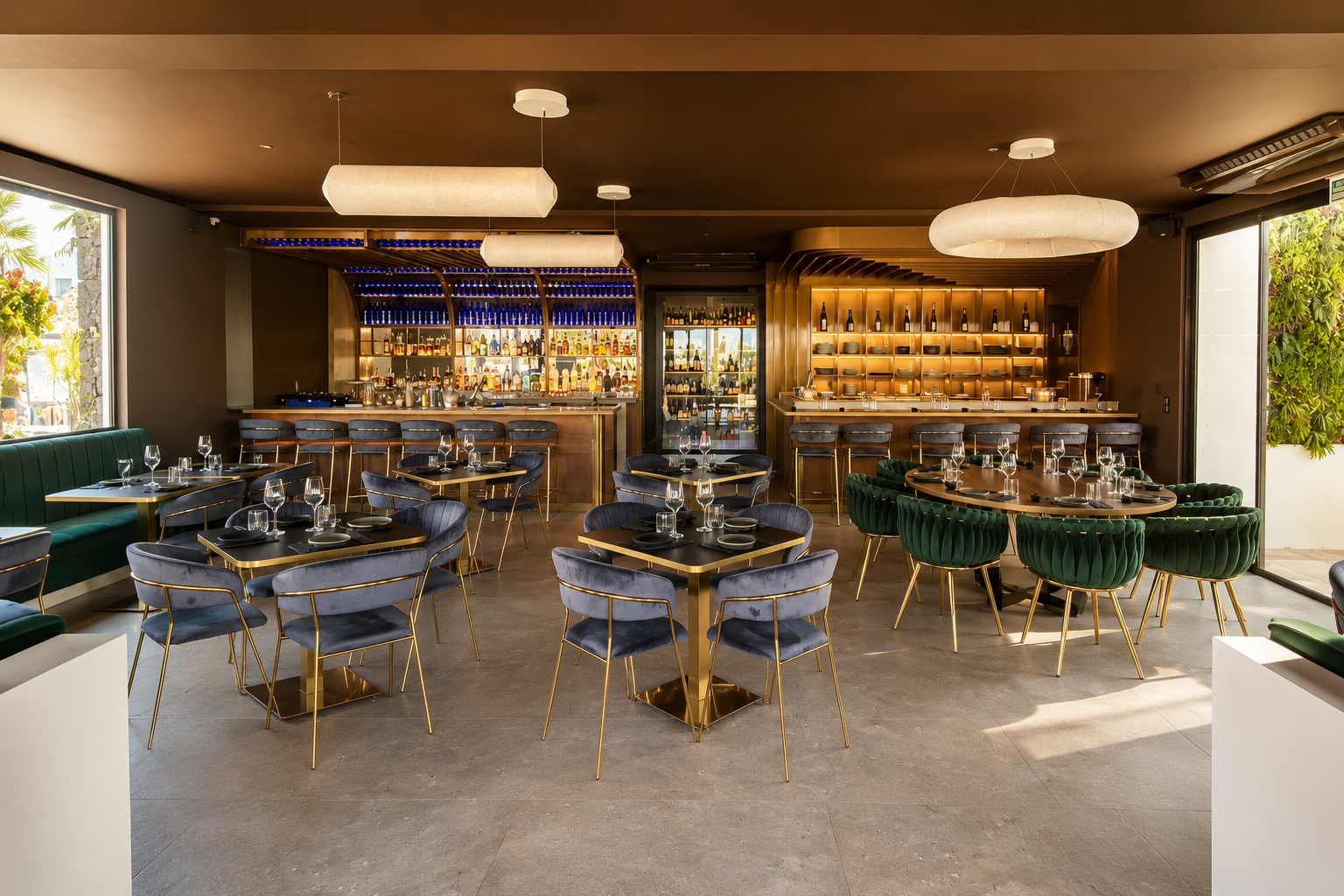 Interiorismo para restaurante en Playa Blanca, Lanzarote 